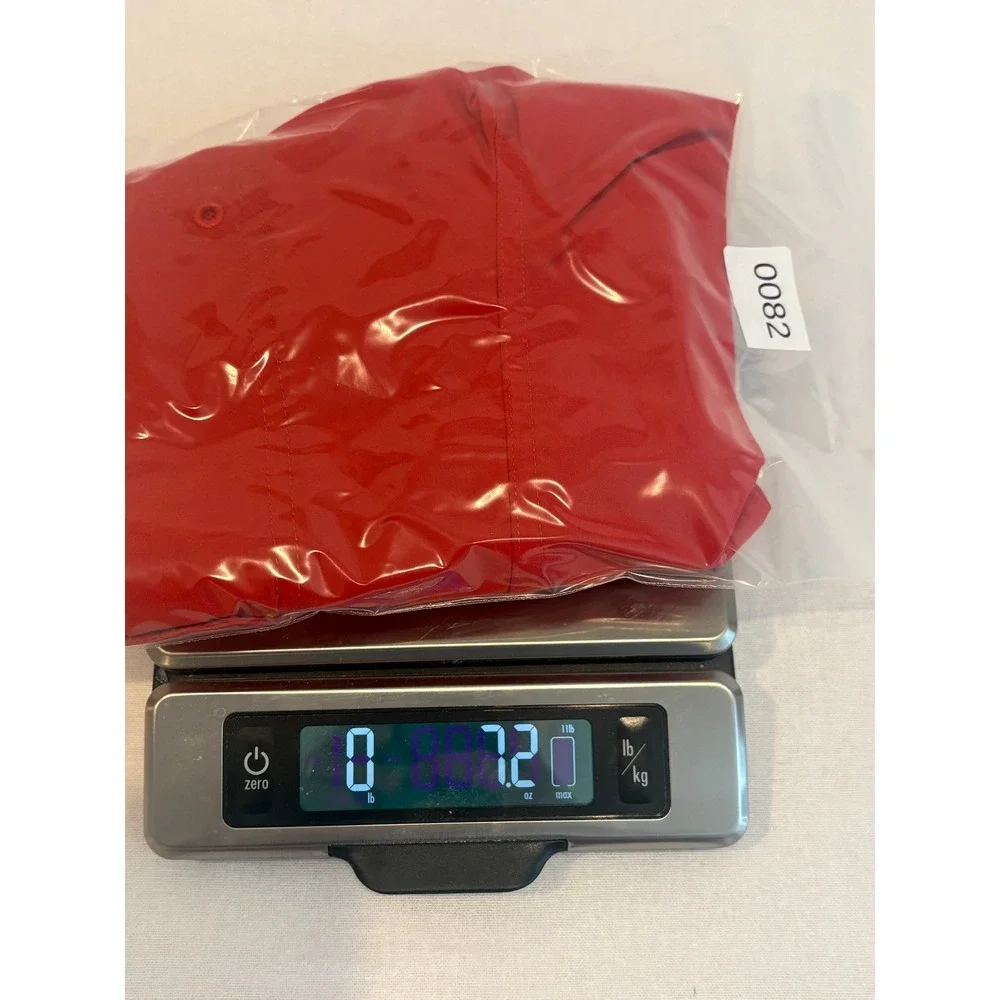 The North Face Mens Red Microfiber Board Shorts Swim‎ Trunks Size 38 Flat Front